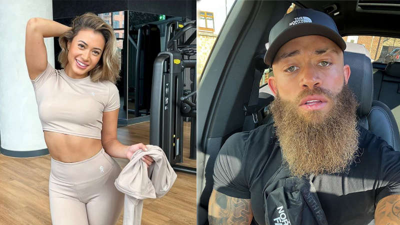 Ashley Cain and Kaz Crossley front Gym King campaign