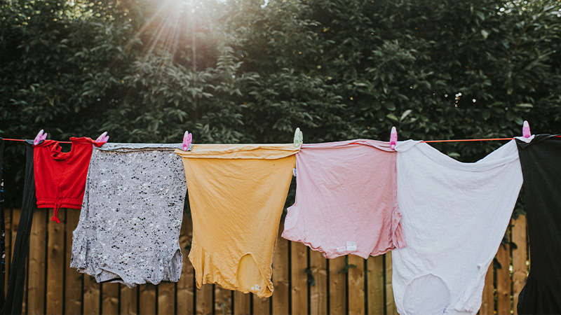 Fixed discount washing line