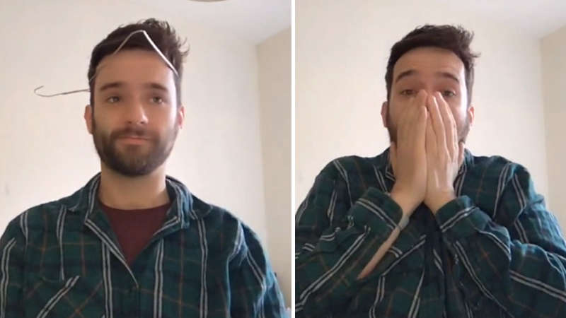 The 'Hanger Reflex' Is a Bizarre Viral Trend Taking Over TikTok