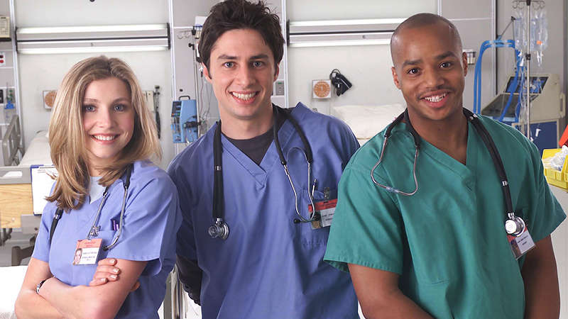 Comedy show SCRUBS could be set for a comeback - Dublin's FM104