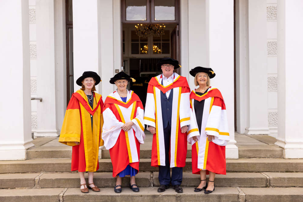 Four Industry Leaders Conferred With Honorary Degrees At UL Limerick 