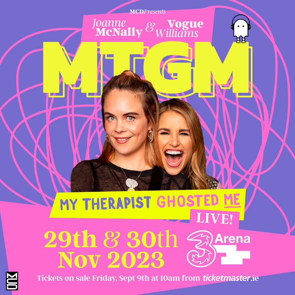 Vogue Williams And Joanne McNally Announce New Podcast Tour Dates In Vogue Williams And Joanne McNally Announce New Podcast Tour Dates In