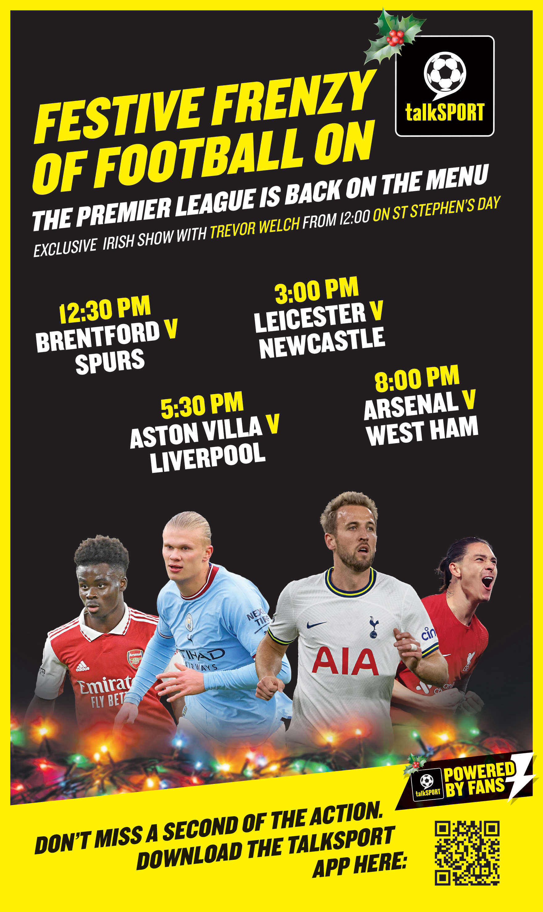 Are there Premier League games on Christmas Day?