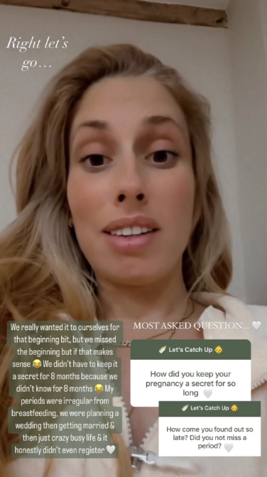 Stacey Solomon Reveals Why She Kept Her Pregnancy A Secret For 8 Months U105 1638