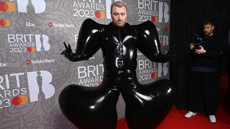 Costume designer behind Sam Smith's outfit explains what it was meant ...