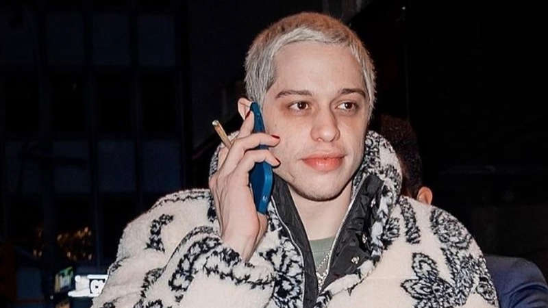 Pete Davidson, Chase Sui Wonders crash car into home