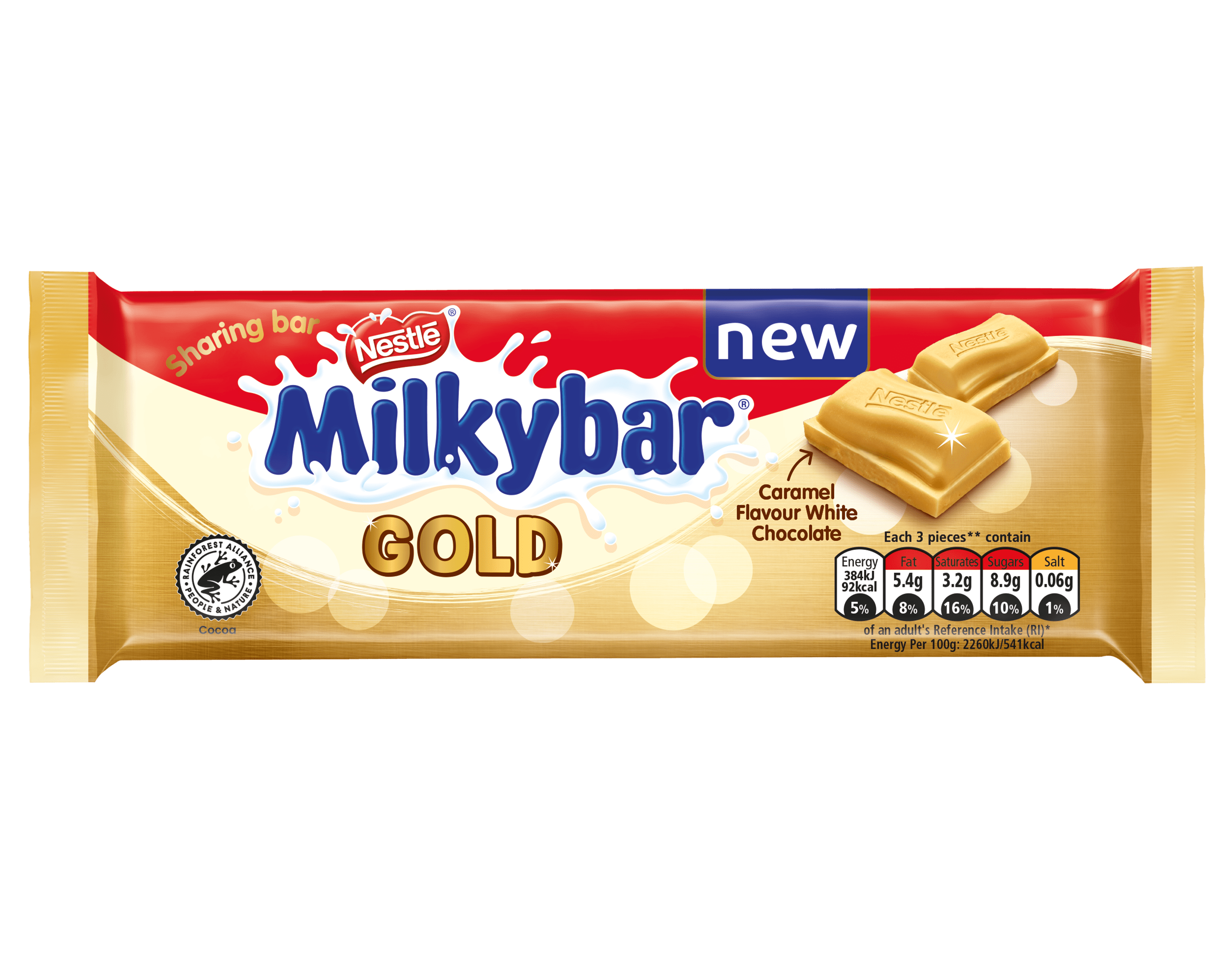 Milkybar Gold: Milkybar Launches Gold Chocolate Bar