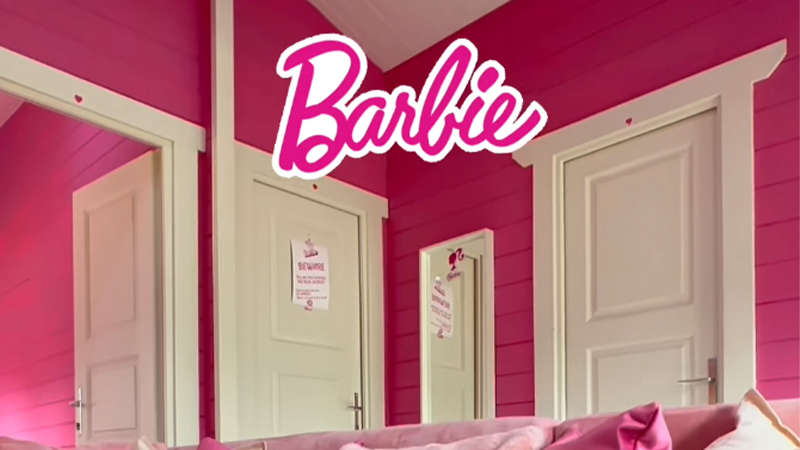 Free Shipping Cute Barbie Wall Sticker Kid Room Bedroom Decor Mural Art  Vinyl Wallpaper Home Decoration Decal W819 - AliExpress