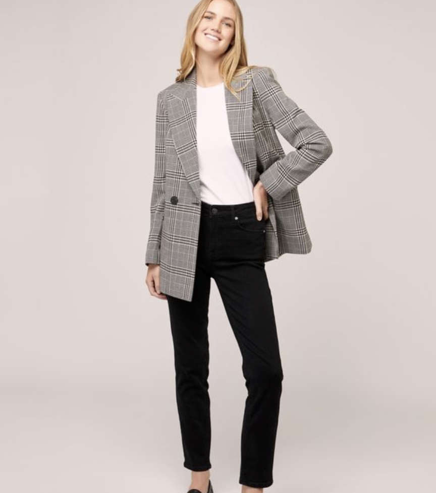 I tried new €40 check blazer from Dunnes Stores - it's a 'moment' and very  true to size