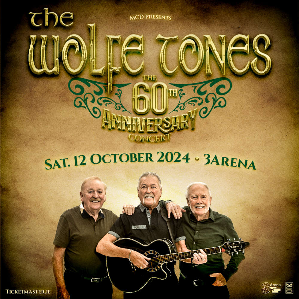 The Wolfe Tones announce a 60th anniversary concert LMFM