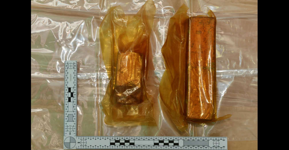 Plastic explosives were among the items seized (PSNI)