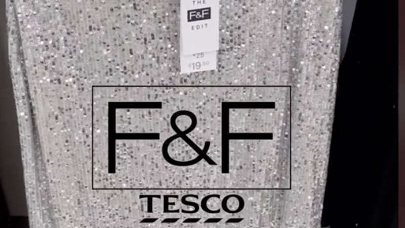 Tesco F&F clothing release unique monochrome collection for spring