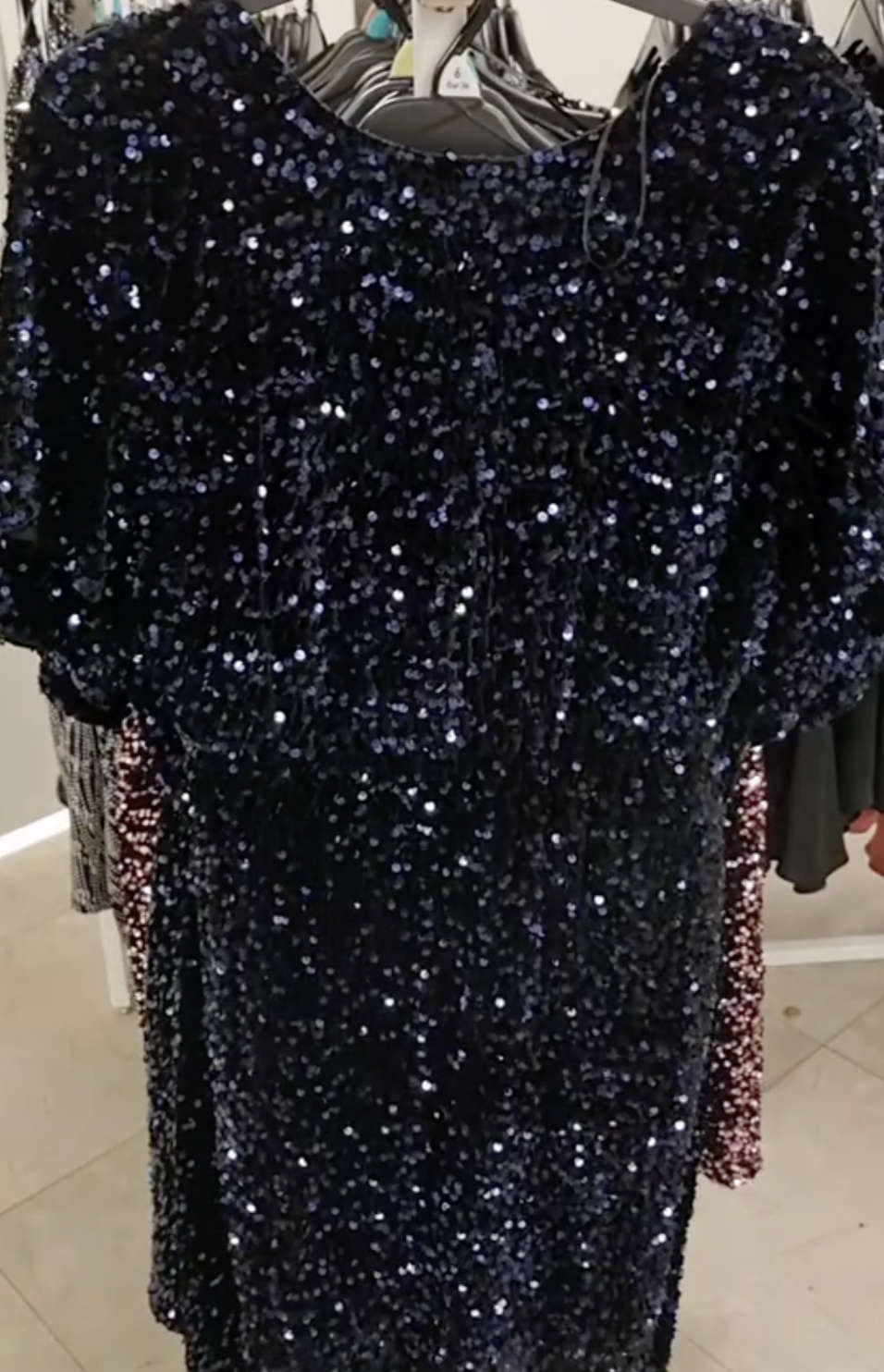 Tesco sequin outlet dresses