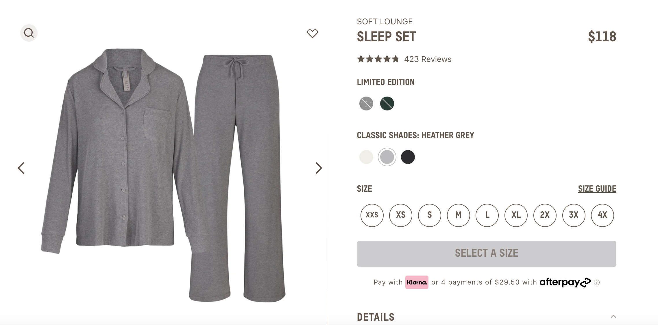 Penneys has a €17 dupe for the €140 Skims pyjamas