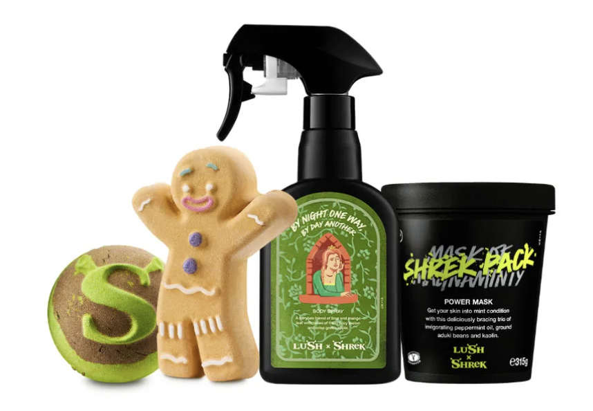 Lush have just launched a Shrek-themed collection - Dublin's Q102