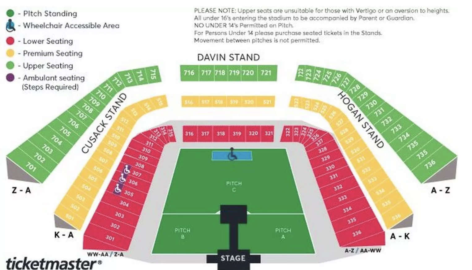 Coldplay At Croke Park Seating Plan Setlist Tickets Times And More 
