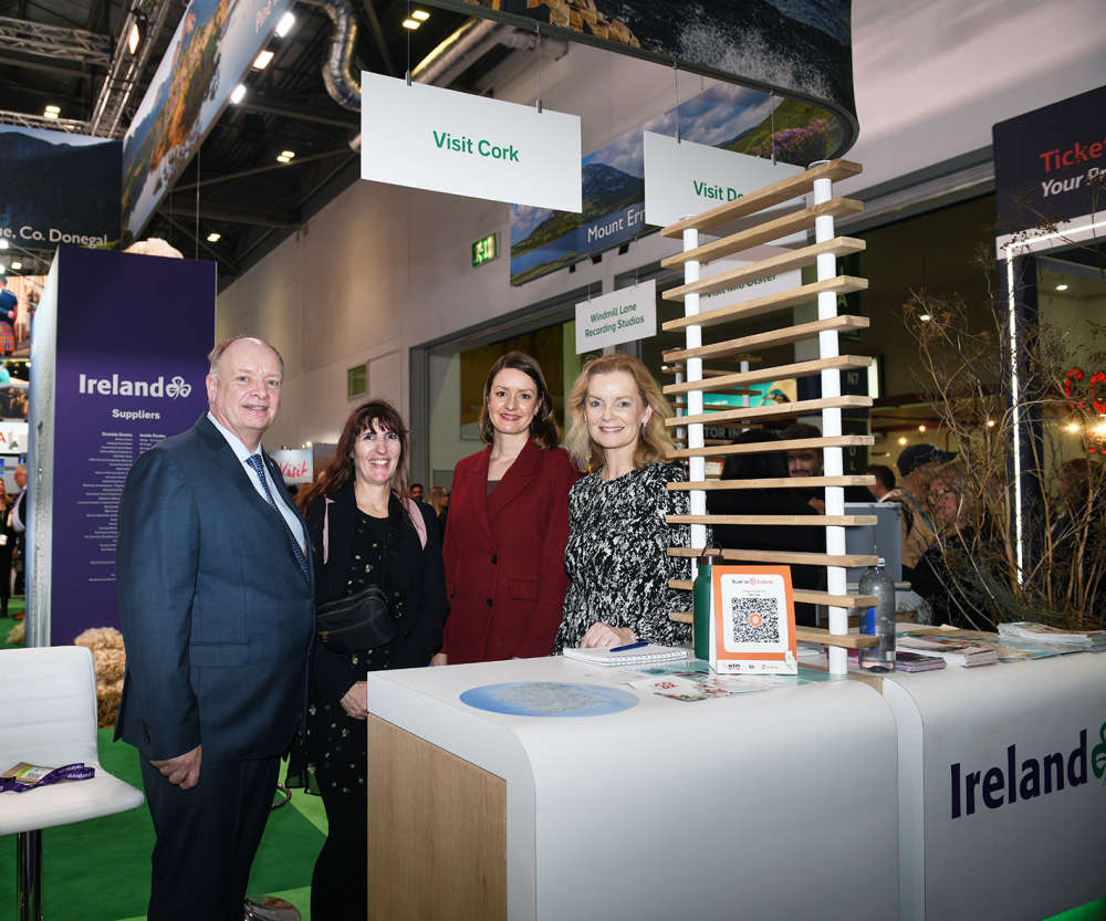 Cork tourism businesses join Tourism Ireland at world’s largest travel fair   