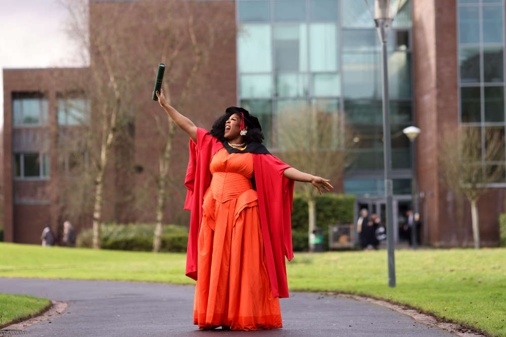 Dr Mamobo Ogoro is among thousands of graduates of the University of Limerick today. 