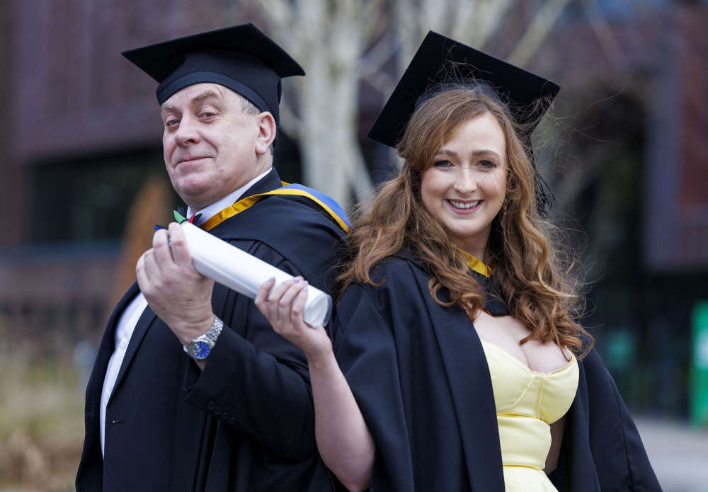 Among today's graduates were 13 traveller women, setting a record for the largest cohort of Irish Travellers to graduate with level 9 postgraduate qualifications from any Irish university at any one time.