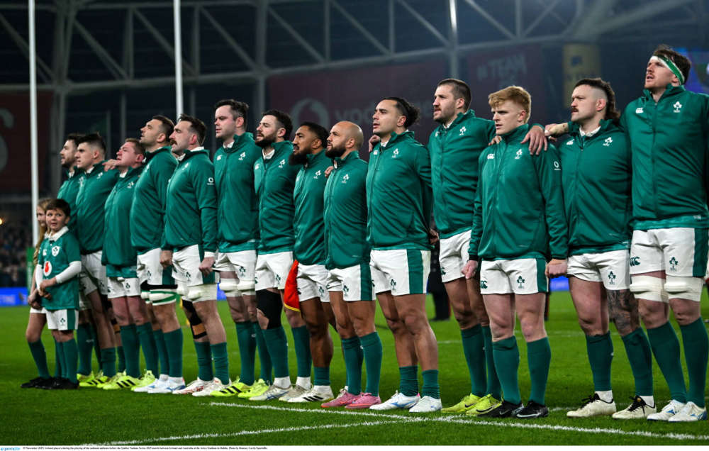Ireland rugby squad named for Six Nations - C103