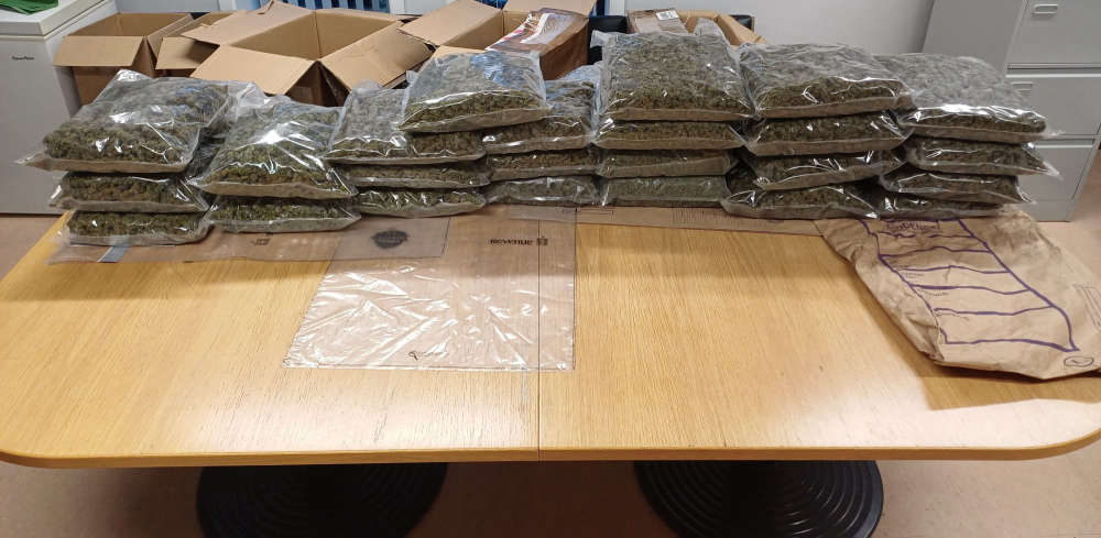 Two men charged in connection with the seizure of cannabis worth almost ...
