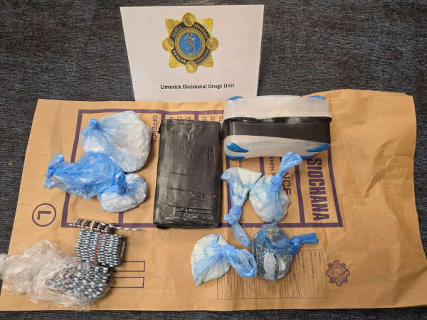 Man arrested after €125,000 worth of cocaine seized in Limerick City ...