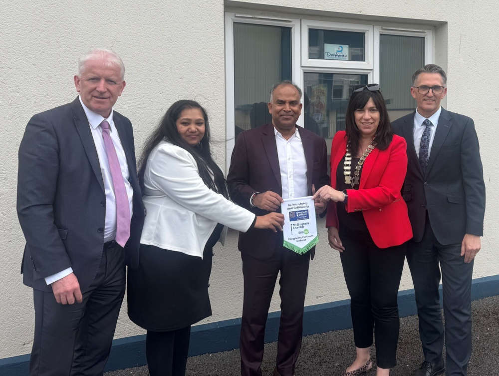 Global business leader gets a first look at Drogheda's potential