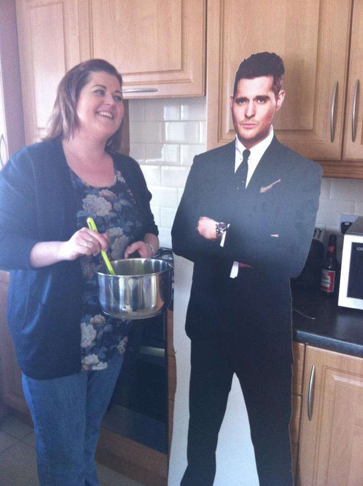 Caithriona meets Bublé....again!
