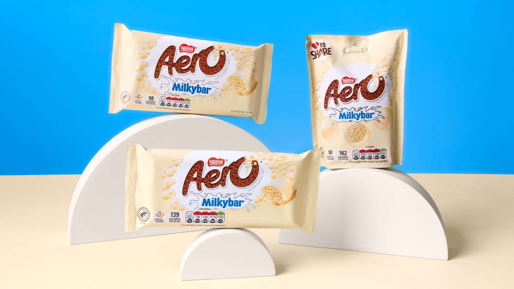 Nestlé unites Aero and Milkybar in new chocolate collaboration