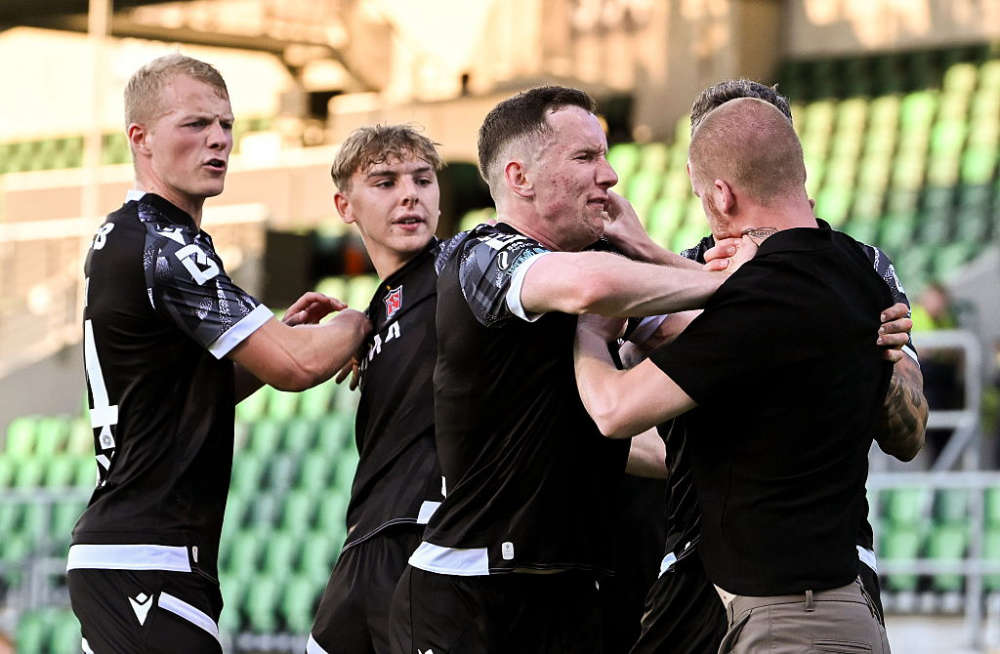 Shamrock Rovers receive disciplinary sanction following incident with fan during recent Dundalk game - LMFM Shamrock Rovers receive disciplinary sanction following incident with fan during recent Dundalk game - LMFM