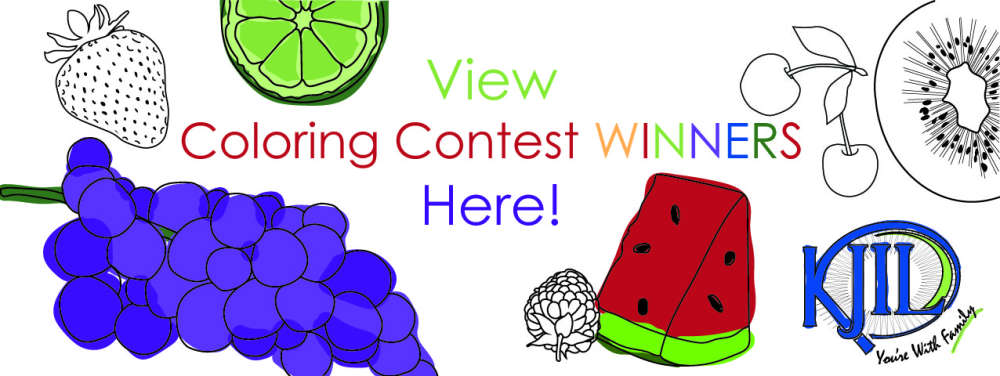 Family Coloring Contest Winners
