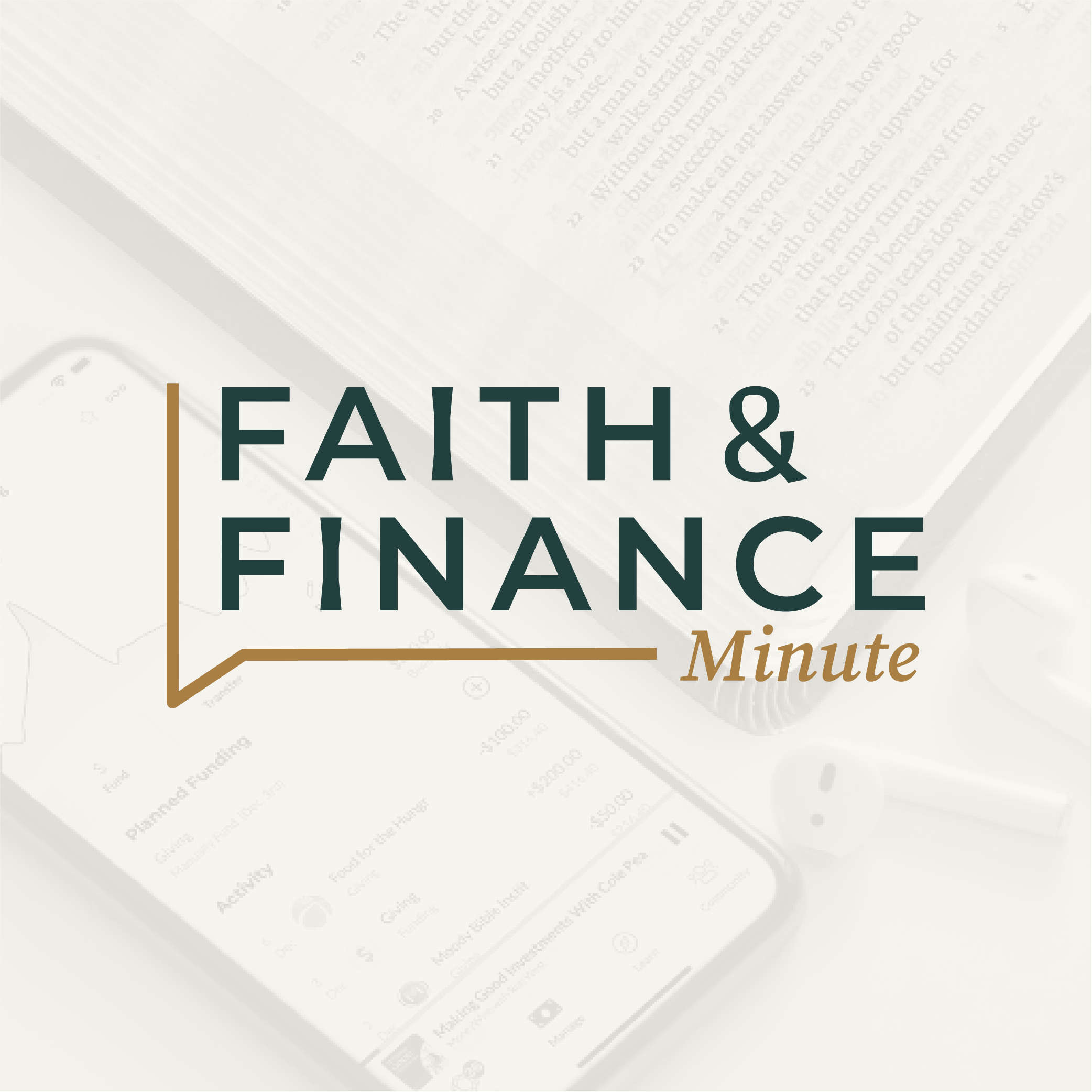 With Rob West - Faith And Finance Minute
