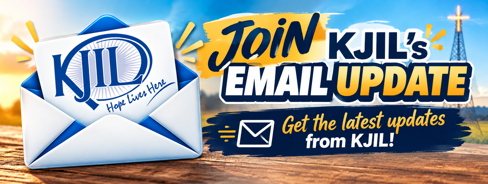 EMAIL UPDATE