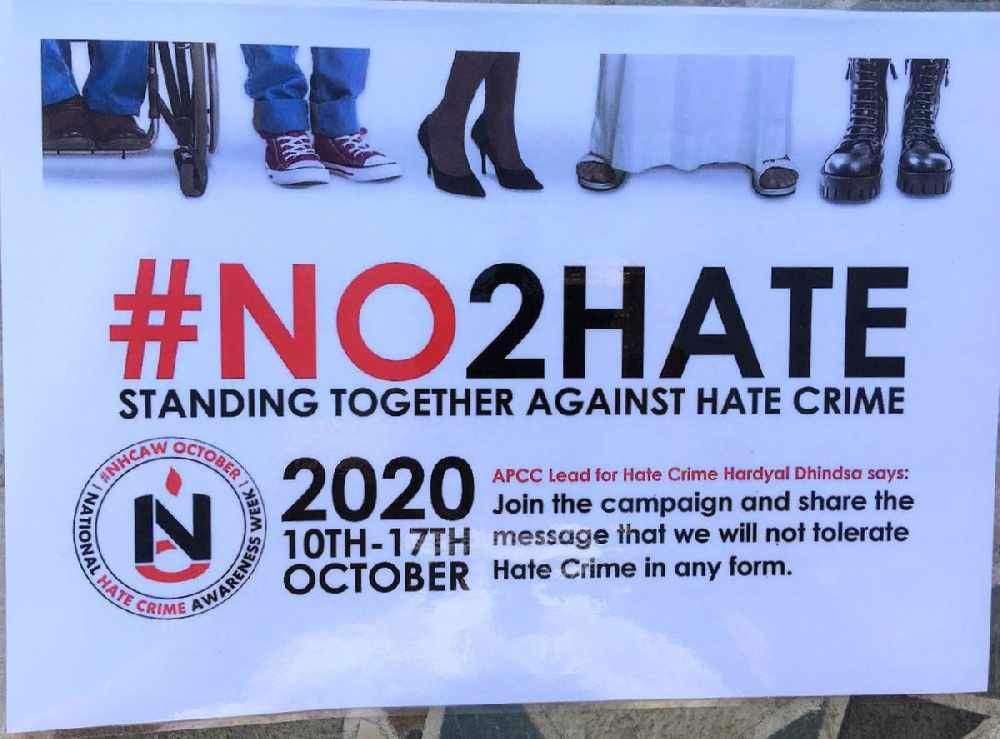 There Is No Excuse For Violence Pccs Message During Hate Crime