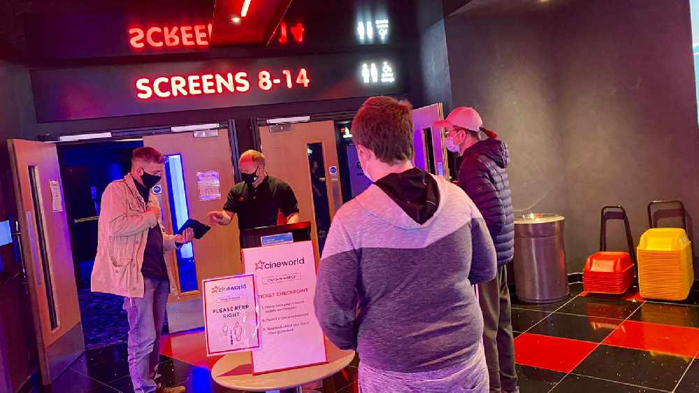 WATCH The big screen experience returns to Cineworld in Ashton Not Really Here Group