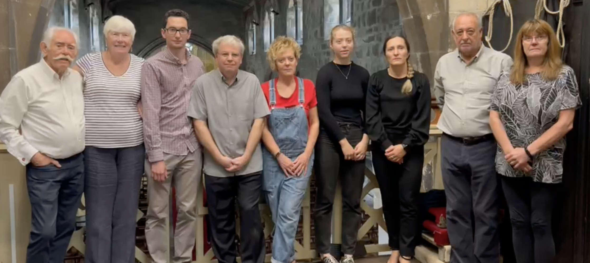 Church bells ring out to mark the Queen's death Not Really Here Group