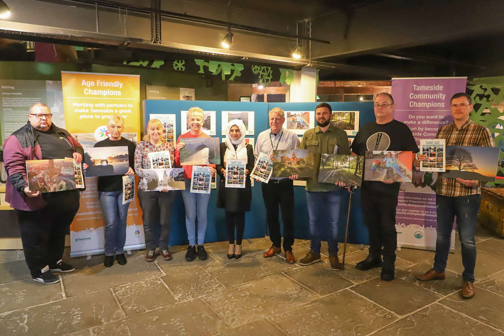 Tameside through the seasons 2024 calendar competition launches Quest
