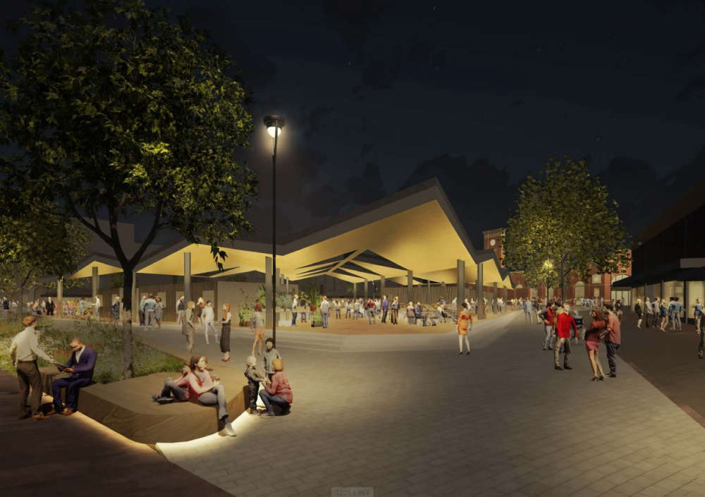 £10.8m plans for Ashton Market square revamp lodged - Quest Media ...