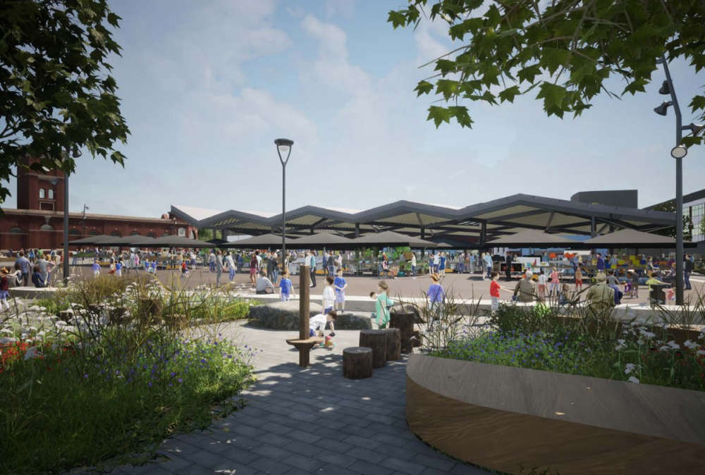 £10.8m plans for Ashton Market square revamp lodged - Quest Media ...