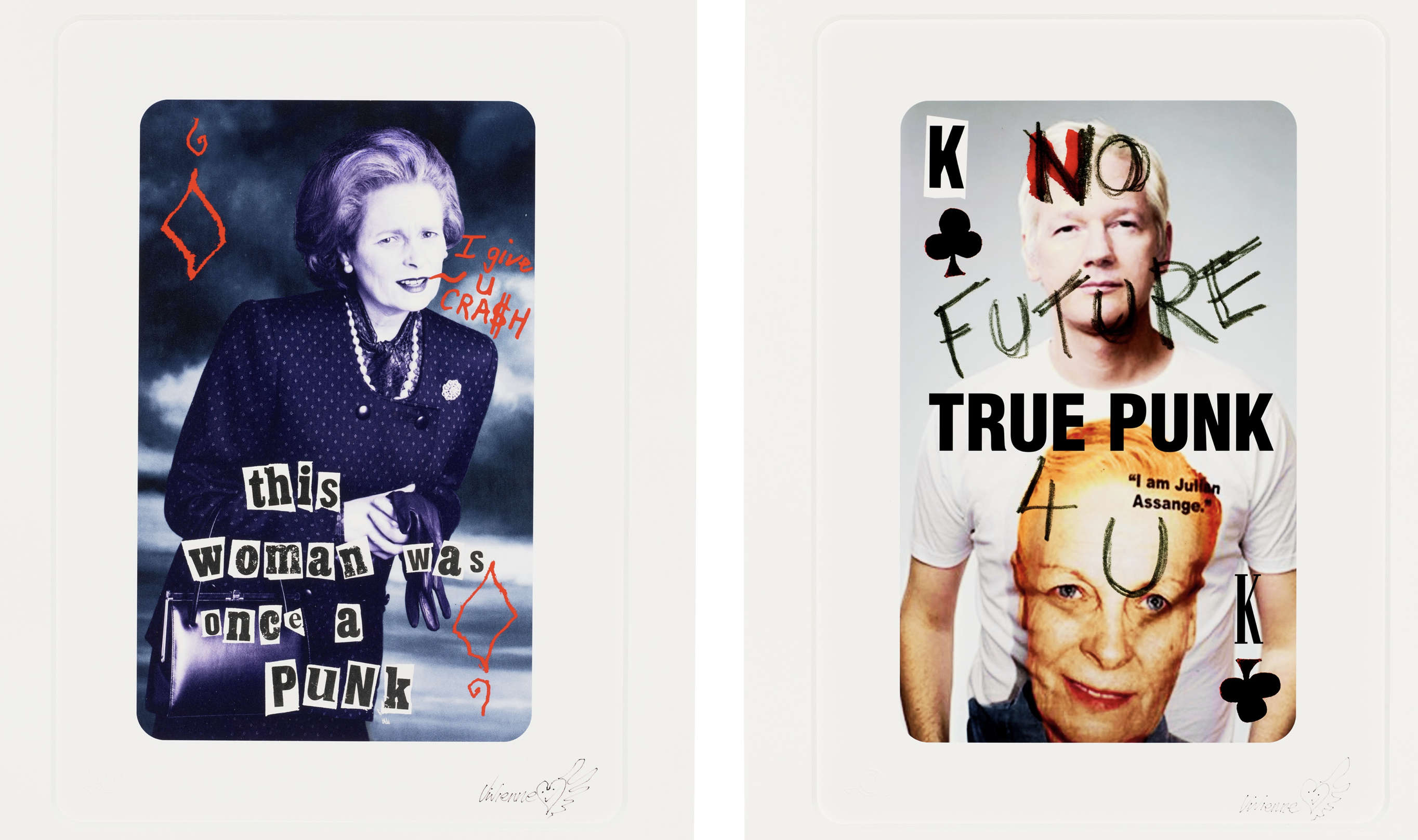 Vivienne Westwood designed playing cards to go to auction - Quest Media ...