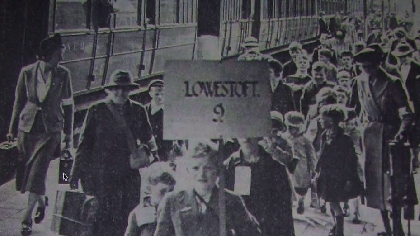 Nostalgia Lowestoft evacuees 