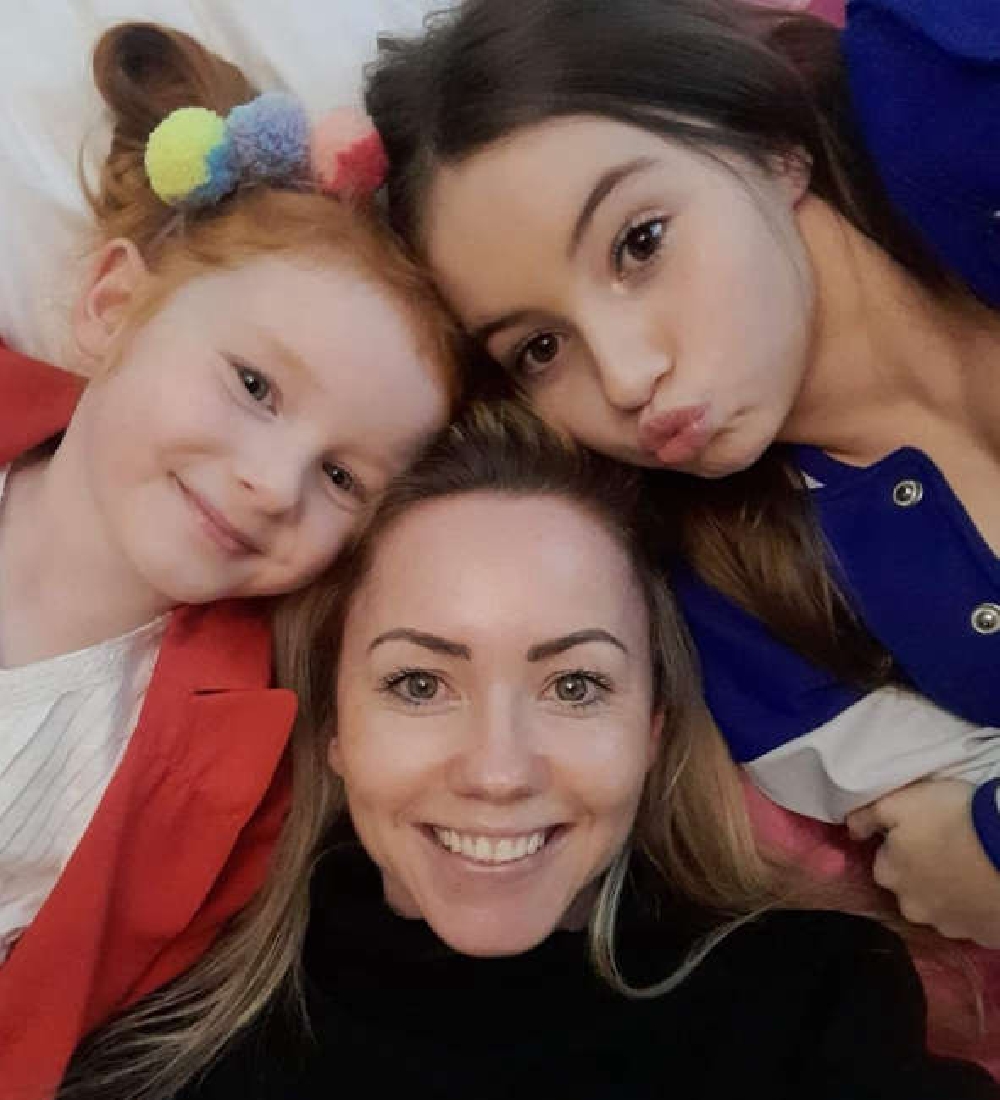 lila mum and sister