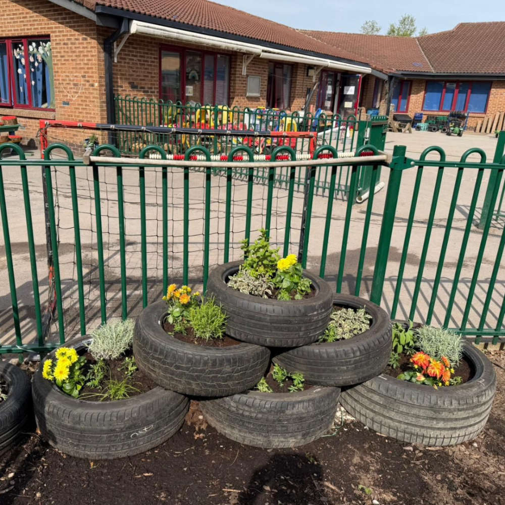Community Spirit Transforms School Playground Not Really Here Group 