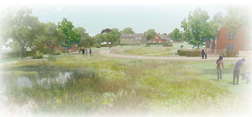 CGI of the 440 home Gee Cross Development
