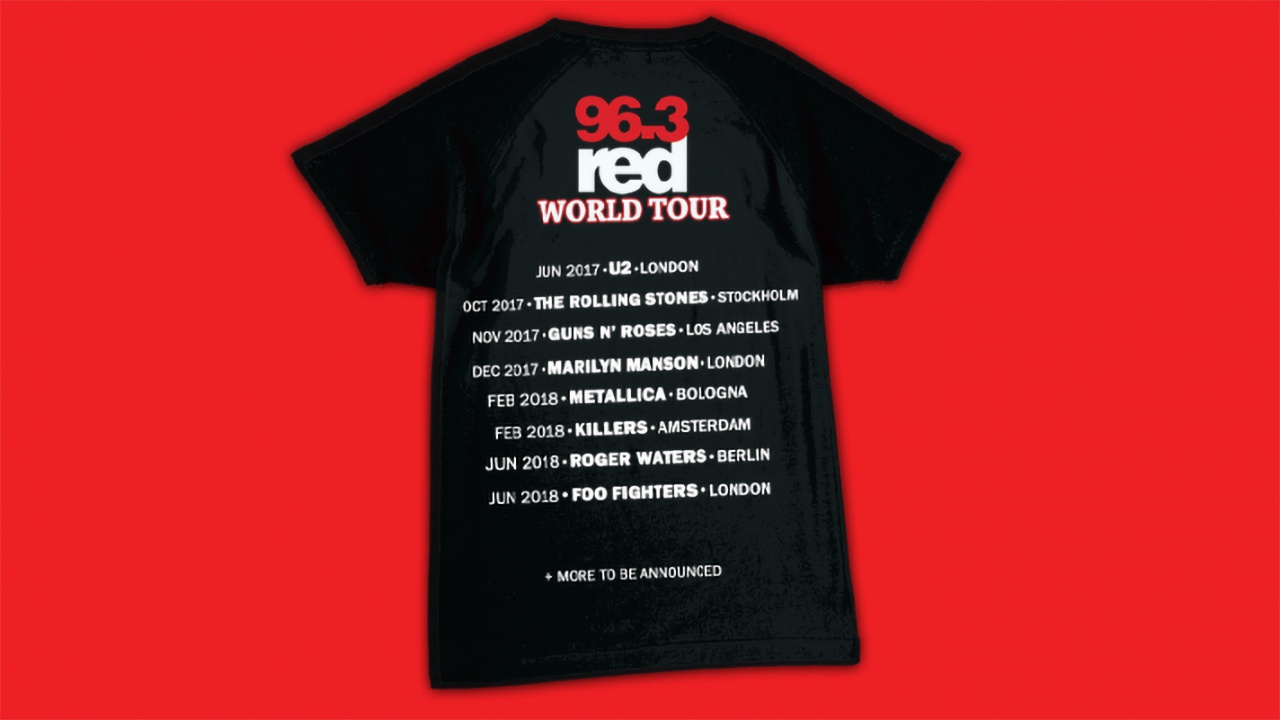 red world tour live