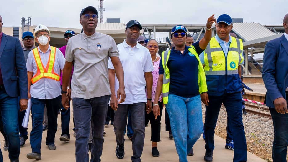 Sanwo Olu inspection Red Line