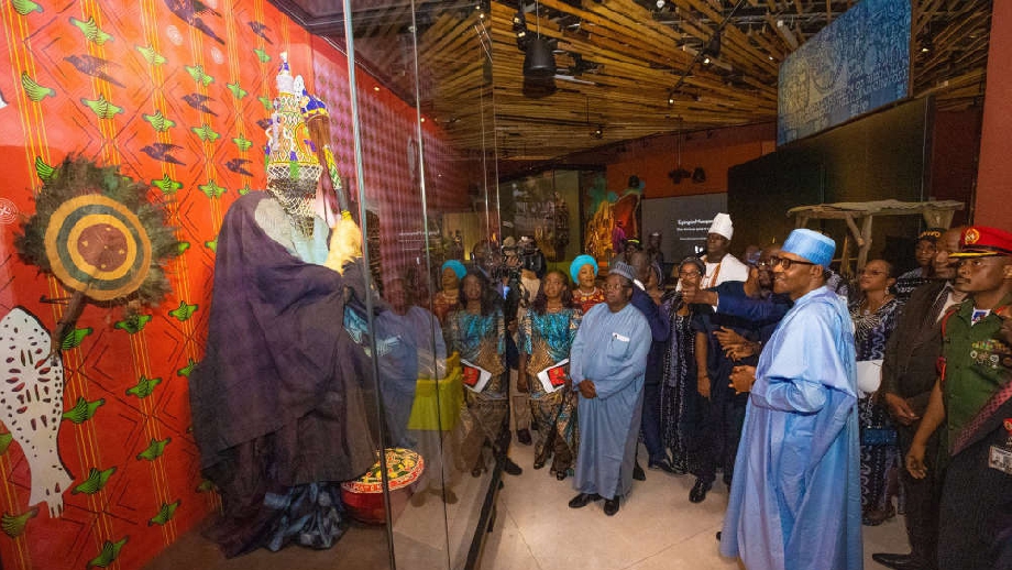 Buhari at Randle Center