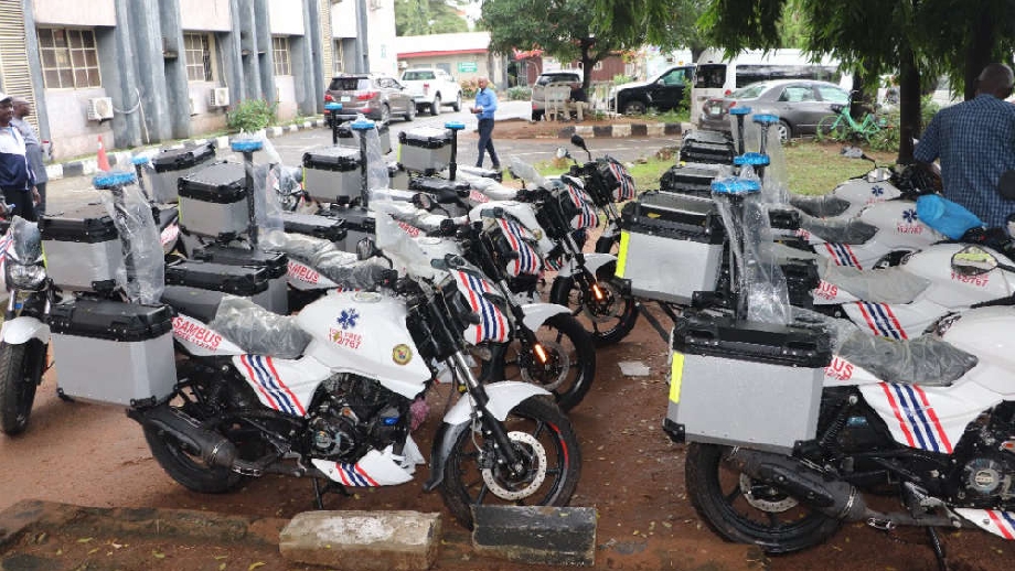 Lagos Motorcycle Ambulance cropped
