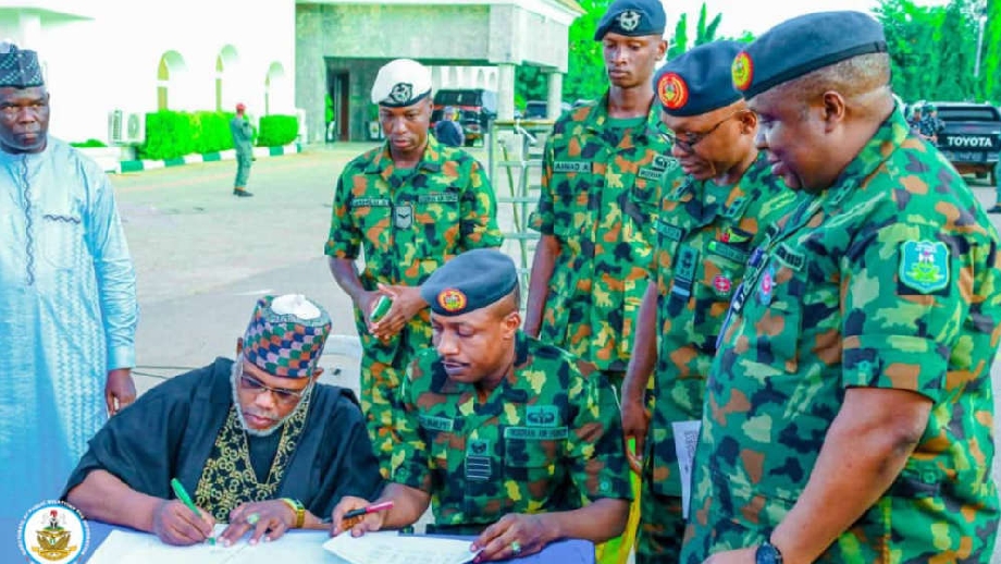 NAF AND SOKOTO STATE SIGNS AGREMMENT 