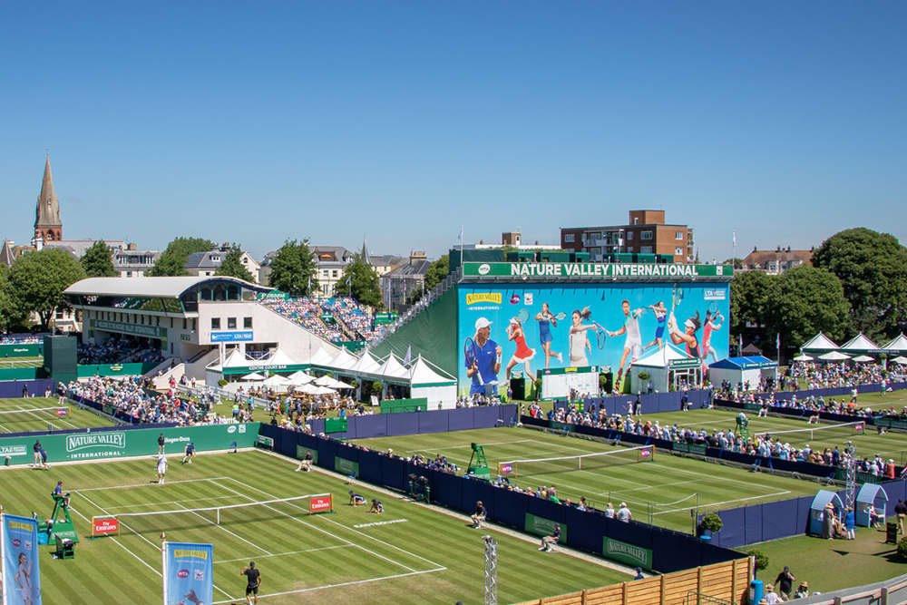 Eastbourne's Devonshire Park Tennis Courts In Rare Opening For Public